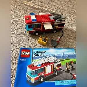Lego city fire truck